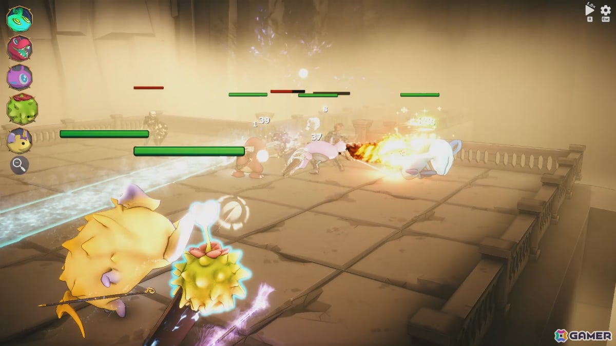 愛くるしい神話のモンスターたちと魔王討伐を目指すハクスラ×ストラテジー「ミスモン」が9月8日にリリース!の画像