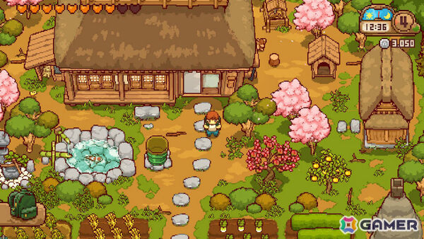 ドット絵スローライフシム「にほんの田舎ぐらし」Switchパッケージ版が11月12日に発売!予約受付も開始の画像