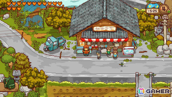 ドット絵スローライフシム「にほんの田舎ぐらし」Switchパッケージ版が11月12日に発売!予約受付も開始の画像