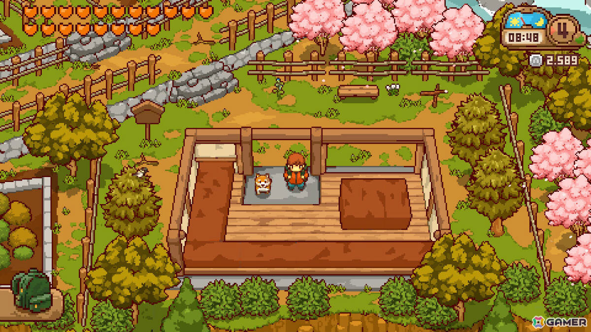 ドット絵スローライフシム「にほんの田舎ぐらし」Switchパッケージ版が11月12日に発売!予約受付も開始の画像