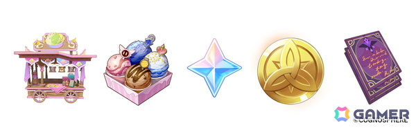 「原神」サーティワンコラボが9月8日より開催決定！アクスタやアクキーが付いてくるセット商品をモバイルオーダー限定で販売の画像11