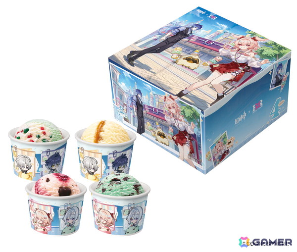 「原神」サーティワンコラボが9月8日より開催決定！アクスタやアクキーが付いてくるセット商品をモバイルオーダー限定で販売の画像2