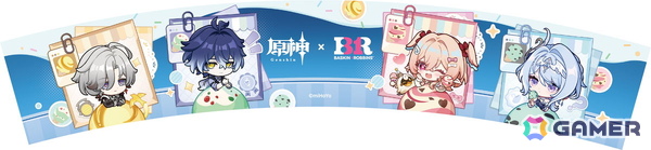 「原神」サーティワンコラボが9月8日より開催決定！アクスタやアクキーが付いてくるセット商品をモバイルオーダー限定で販売の画像8