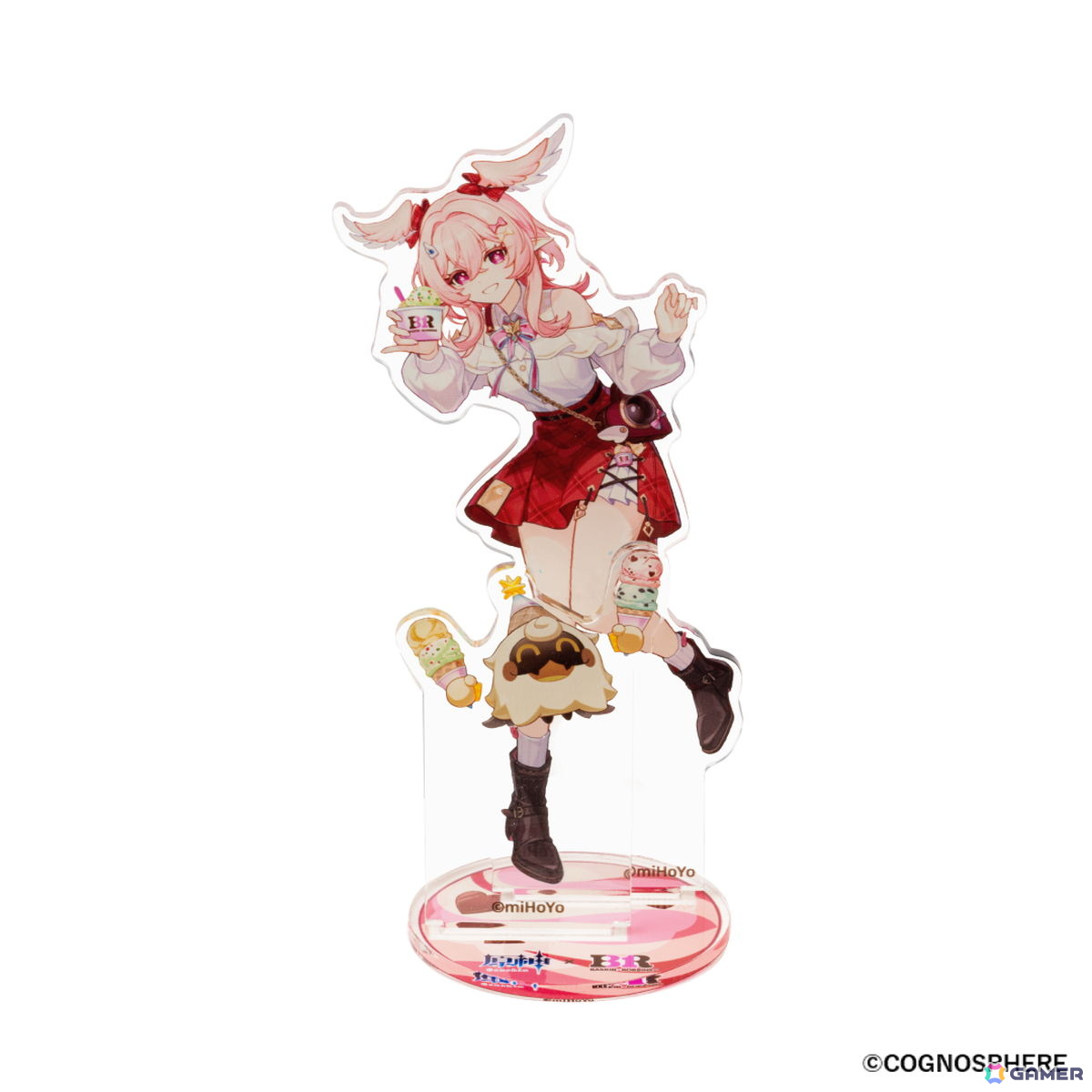 「原神」サーティワンコラボが9月8日より開催決定!アクスタやアクキーが付いてくるセット商品をモバイルオーダー限定で販売の画像