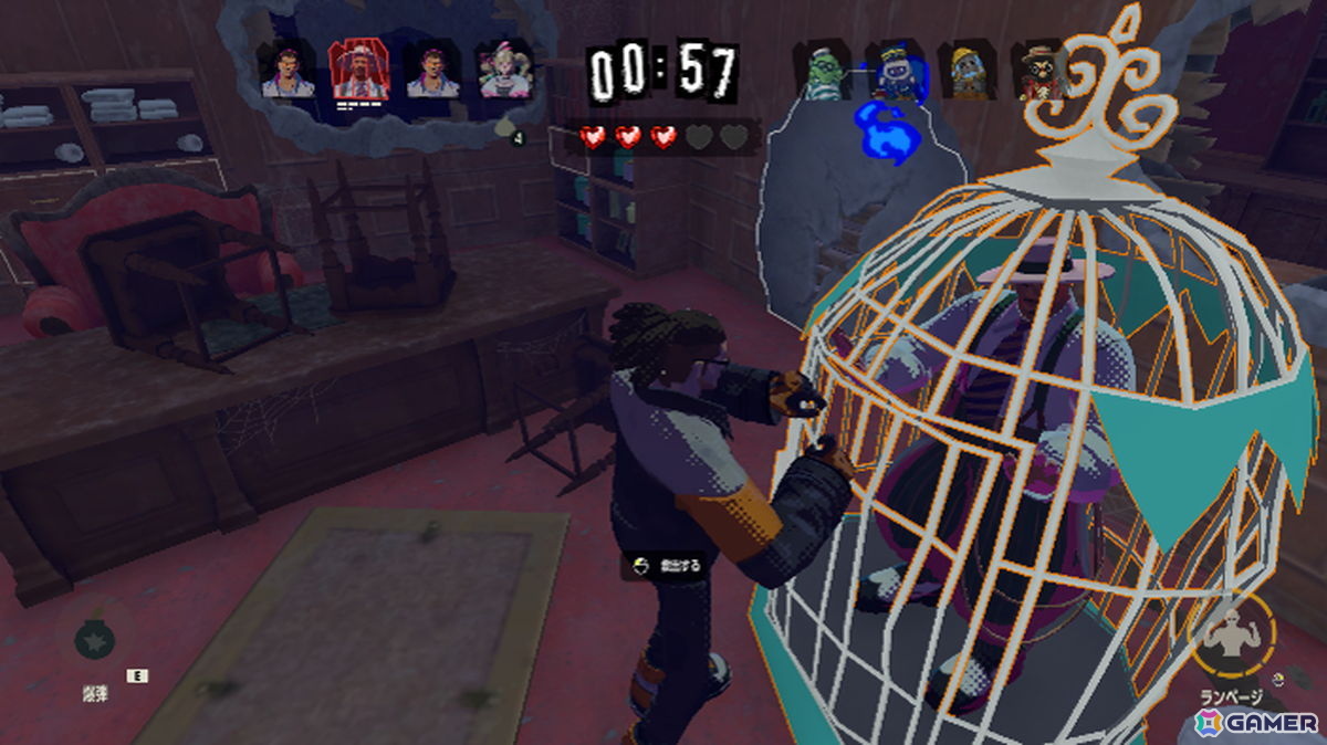 非対称型マルチプレイゲーム「PHANTOM TAG: MANIFEST」がSteamで配信！ゴーストとシーフに分かれてお宝を巡る戦いに挑めの画像4
