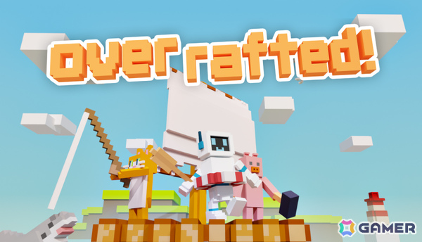 最大4人で一隻の筏に乗り込み予測不能な海を進む協力サバイバル「Overrafted!」Steamページが公開！の画像1