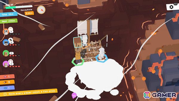 最大4人で一隻の筏に乗り込み予測不能な海を進む協力サバイバル「Overrafted!」Steamページが公開!の画像