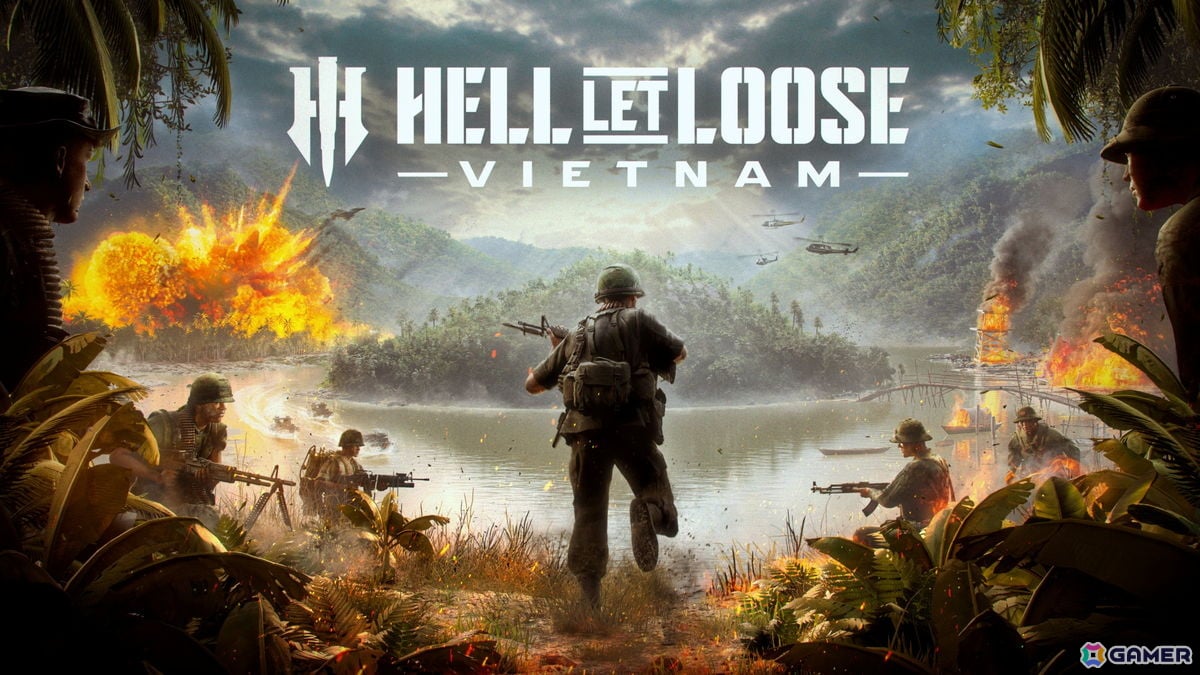 ベトナム戦争FPS「Hell Let Loose: Vietnam」を8月21日18時30分より実況プレイ!100人規模で繰り広げられる地獄の戦場をPS5で体感の画像