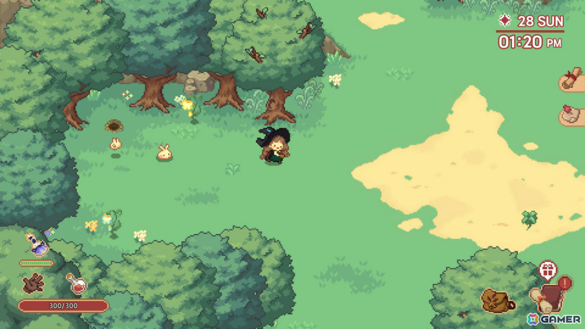 魔女生活RPG「Little Witch in the Woods」Switch版が9月17日に発売！PC版で提供されている最新コンテンツや主な改善内容を反映の画像2
