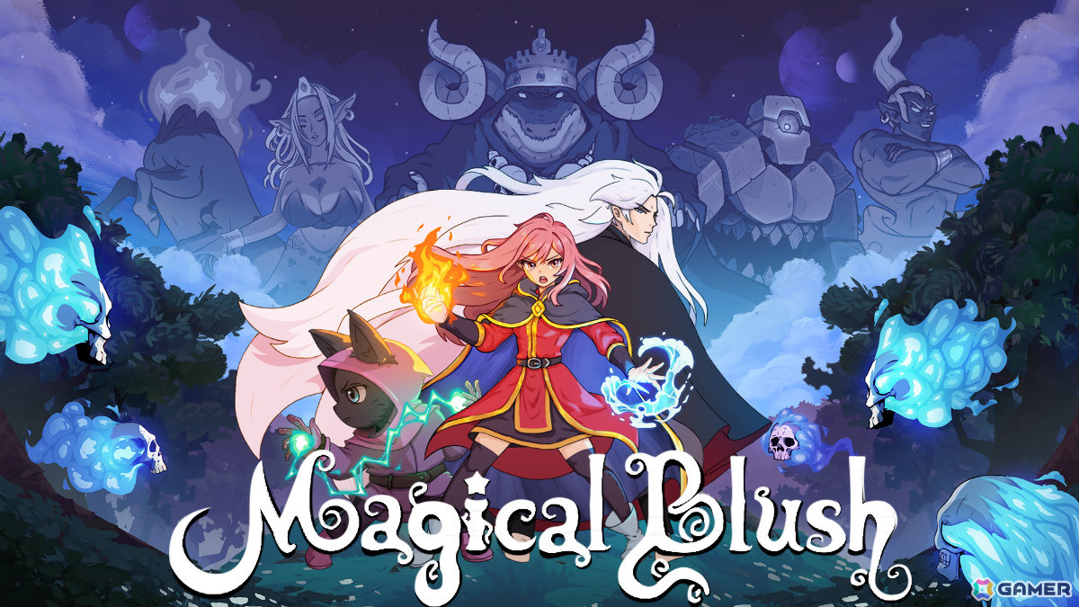 奥深い魔法バトルを楽しめる見下ろし型アクションADV「Magical Blush」のリリース日が9月10日に決定!の画像