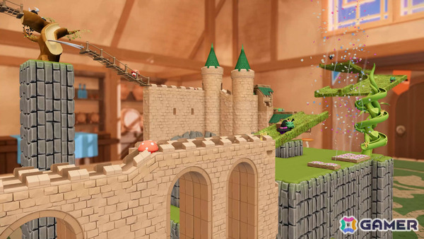 自分だけのビー玉コースを作れる物理演算ベースのマーブルランシミュレーター「Cozy Marbles ビー玉コロコロ大作戦」が配信！の画像10