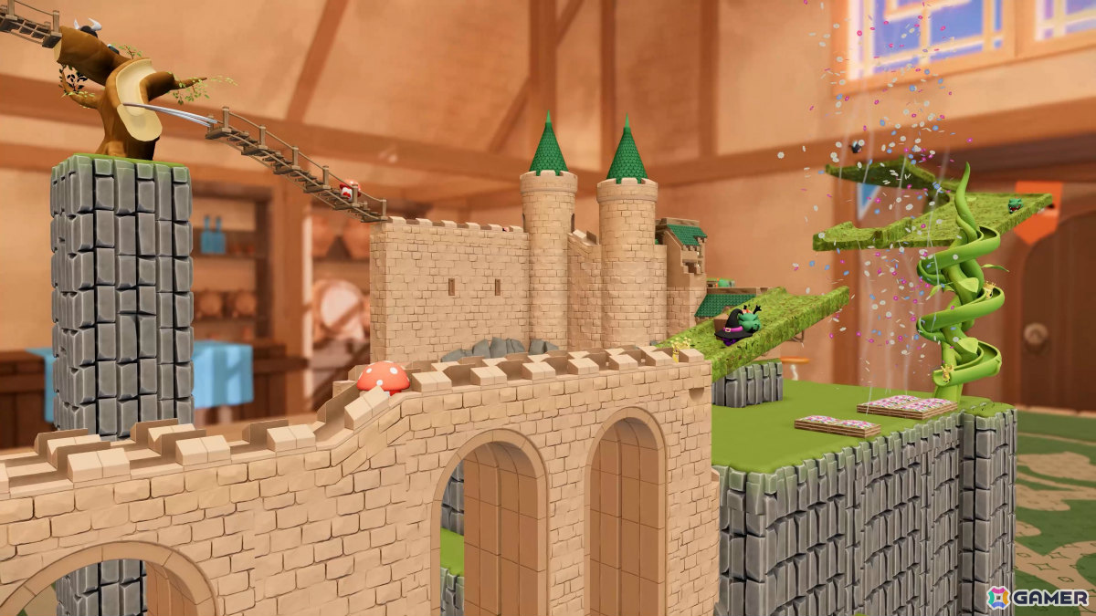 自分だけのビー玉コースを作れる物理演算ベースのマーブルランシミュレーター「Cozy Marbles ビー玉コロコロ大作戦」が配信!の画像