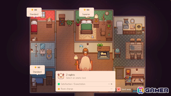 モンスターたちが泊まる宿屋を建築・運営するSLG「モンスター宿屋」日本語版トレーラーが公開！の画像
