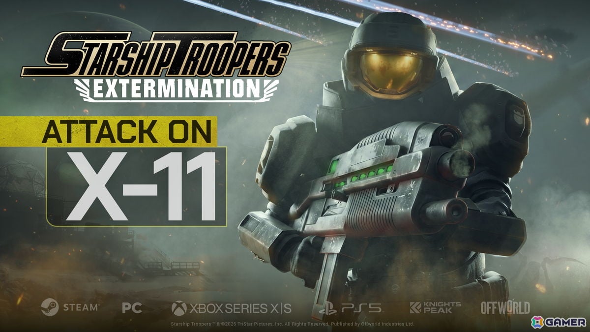 「Starship Troopers: Extermination」新たな脅威“流星群”が実装！マップ・X-11の規模が2倍にの画像1