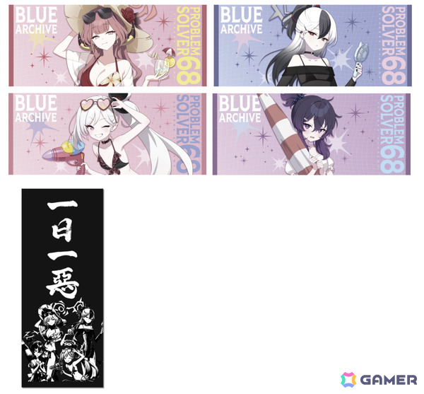 「ブルアカ」便利屋68の描き起こしイラスト＆墨絵グッズが多数登場するポップアップストアが渋谷、京都、大阪で開催！の画像13