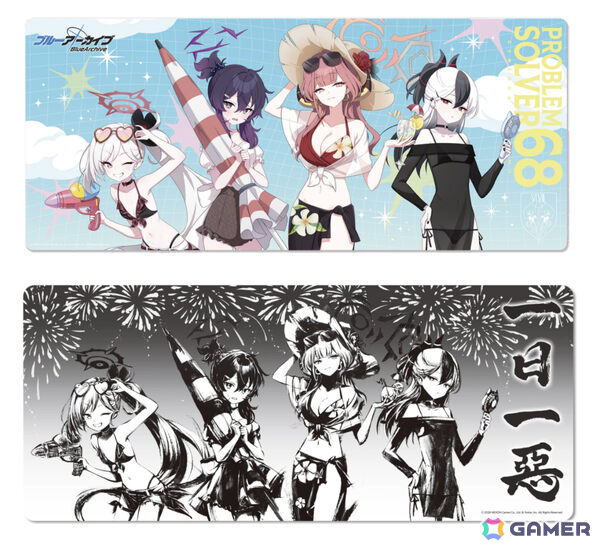 「ブルアカ」便利屋68の描き起こしイラスト＆墨絵グッズが多数登場するポップアップストアが渋谷、京都、大阪で開催！の画像15