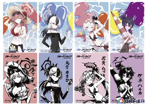 「ブルアカ」便利屋68の描き起こしイラスト＆墨絵グッズが多数登場するポップアップストアが渋谷、京都、大阪で開催！の画像17