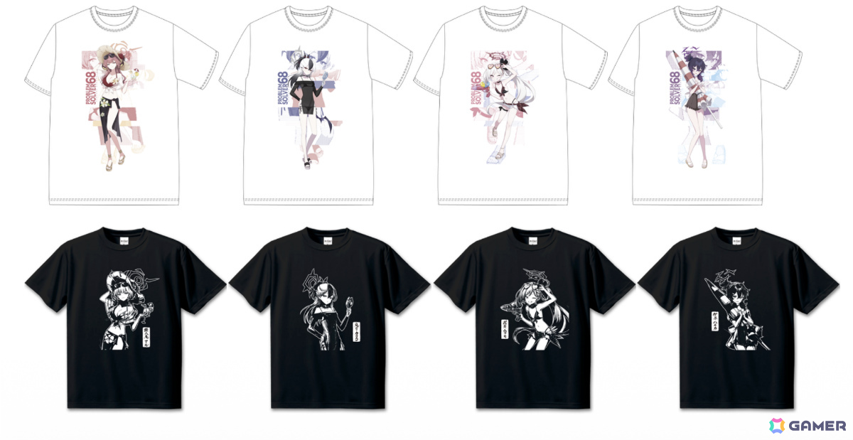 「ブルアカ」便利屋68の描き起こしイラスト&墨絵グッズが多数登場するポップアップストアが渋谷、京都、大阪で開催!の画像