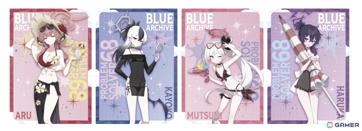 「ブルアカ」便利屋68の描き起こしイラスト&墨絵グッズが多数登場するポップアップストアが渋谷、京都、大阪で開催!の画像