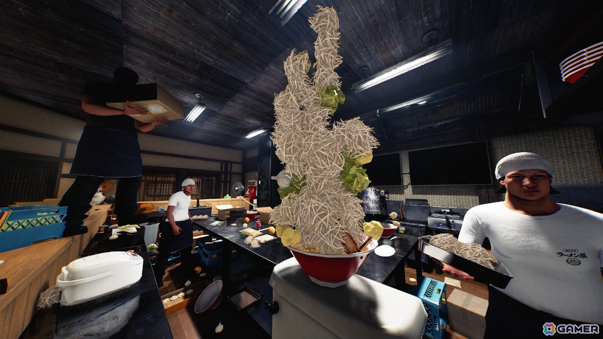 最大6人で遊べるラーメン屋経営シム「Japanese Ramen Simulator」が9月に発売！メニューの考案から食材の仕込み、調理、配膳、接客、片付けまで体験できるの画像11