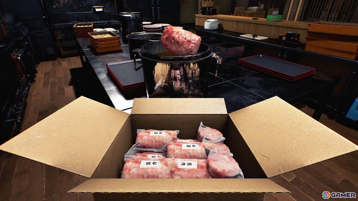 最大6人で遊べるラーメン屋経営シム「Japanese Ramen Simulator」が9月に発売！メニューの考案から食材の仕込み、調理、配膳、接客、片付けまで体験できるの画像9