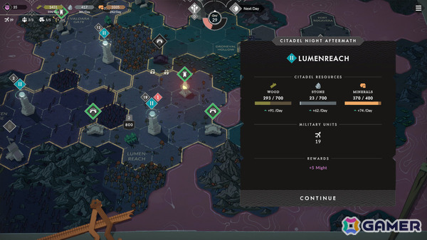 要塞建築防衛RTS「Cataclismo」初のDLC「The Old Kingdom」が配信！日ごとに強大化する霧魔の大群による猛攻を食い止めろの画像