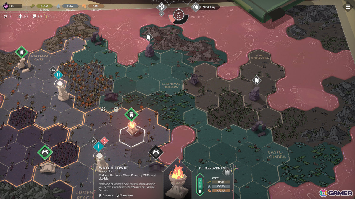 要塞建築防衛RTS「Cataclismo」初のDLC「The Old Kingdom」が配信！日ごとに強大化する霧魔の大群による猛攻を食い止めろの画像14