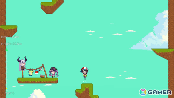 ホロライブ・大空スバルさんがポゴスティックで頂上を目指す高難易度ジャンプアクション「Suba Pogo」が9月14日にリリース！の画像