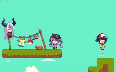 ホロライブ・大空スバルさんがポゴスティックで頂上を目指す高難易度ジャンプアクション「Suba Pogo」が9月14日にリリース！