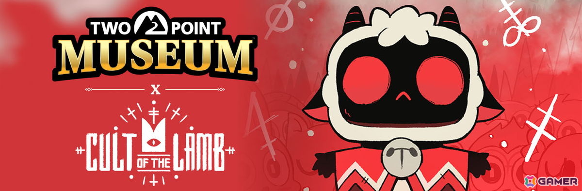 「ツーポイントミュージアム」に「Cult of the Lamb」とのコラボコンテンツが登場！来館者を信者に改宗できるようにの画像