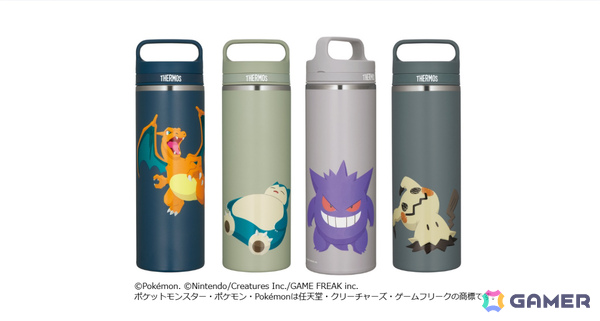 サーモス、ポケモンデザインのシリーズを発売――ピカチュウたちがあしらわれた水筒や保冷ランチバッグなどがラインナップの画像3