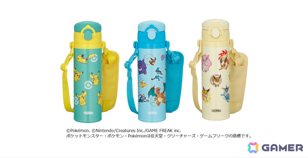 サーモス、ポケモンデザインのシリーズを発売――ピカチュウたちがあしらわれた水筒や保冷ランチバッグなどがラインナップの画像4