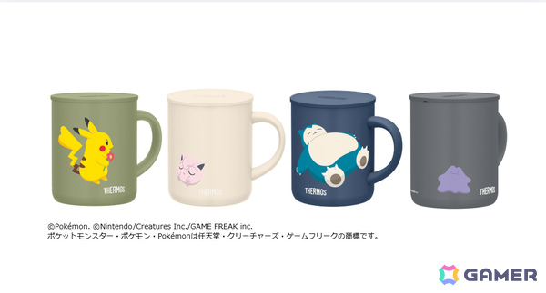 サーモス、ポケモンデザインのシリーズを発売――ピカチュウたちがあしらわれた水筒や保冷ランチバッグなどがラインナップの画像5