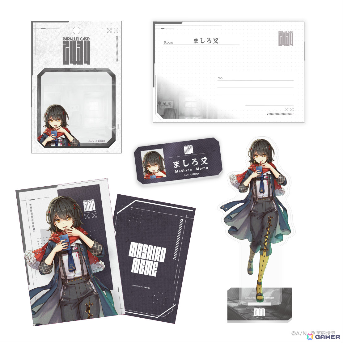 にじさんじ×第四境界のコラボARG「PARALLEL CASE: 2434」第一弾「CASE 01:ましろ爻の記録」がリリース!の画像