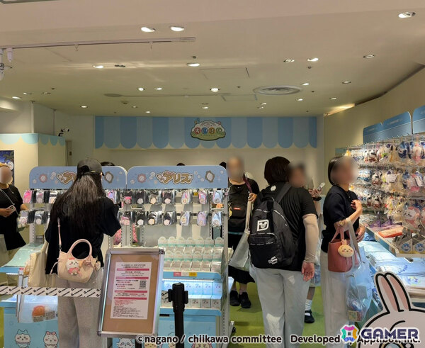 「ちいかわぽけっと POP UP STORE」東京会場のレポートが公開！恐竜とアリスをモチーフにした新作グッズがずらりの画像11