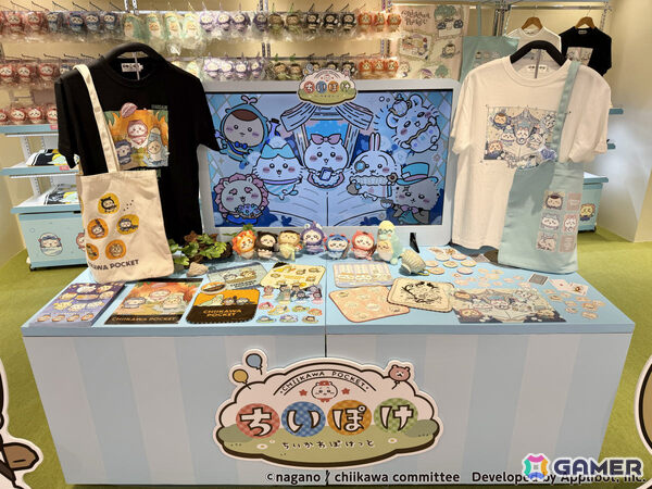 「ちいかわぽけっと POP UP STORE」東京会場のレポートが公開！恐竜とアリスをモチーフにした新作グッズがずらりの画像15