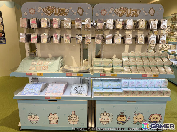 「ちいかわぽけっと POP UP STORE」東京会場のレポートが公開！恐竜とアリスをモチーフにした新作グッズがずらりの画像17