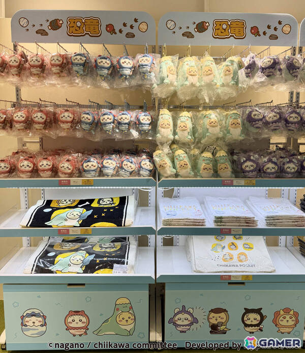 「ちいかわぽけっと POP UP STORE」東京会場のレポートが公開！恐竜とアリスをモチーフにした新作グッズがずらりの画像4
