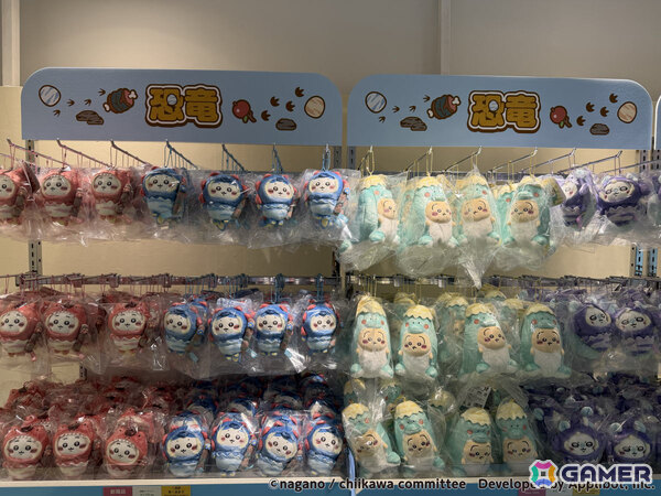 「ちいかわぽけっと POP UP STORE」東京会場のレポートが公開！恐竜とアリスをモチーフにした新作グッズがずらりの画像6