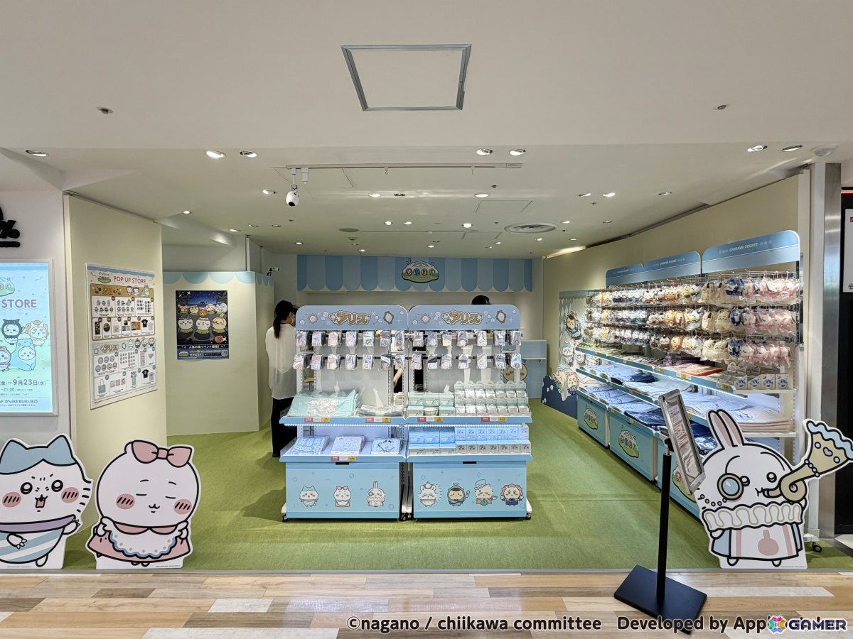「ちいかわぽけっと POP UP STORE」東京会場のレポートが公開!恐竜とアリスをモチーフにした新作グッズがずらりの画像