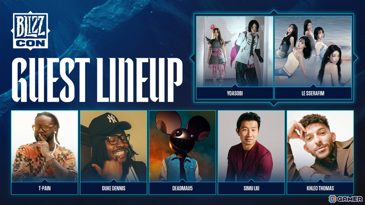 「BlizzCon 2026」ではLE SSERAFIM、YOASOBIがパフォーマンスを披露!詳細は近日中に発表予定の画像