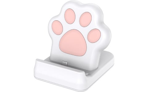 ねこにゃんデザインのSwitch 2向けスタンドが9月下旬に発売!かわいい肉球が本体をやさしく支える