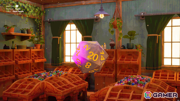魔法のダイスショップで在庫を補充する心安らぐ整理整頓ゲーム「Dice Hoarder」が近日リリースの画像