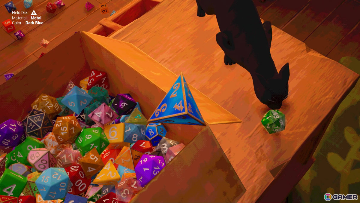 魔法のダイスショップで在庫を補充する心安らぐ整理整頓ゲーム「Dice Hoarder」が近日リリースの画像6