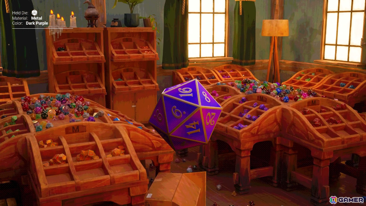 魔法のダイスショップで在庫を補充する心安らぐ整理整頓ゲーム「Dice Hoarder」が近日リリースの画像8