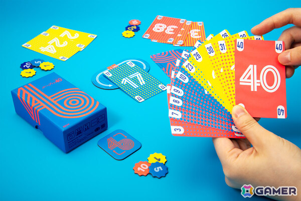 1から40の数字がループする世界で自分の手札を出し切るボードゲーム「ループする40」がゲームマーケット2026秋にて先行販売！の画像1