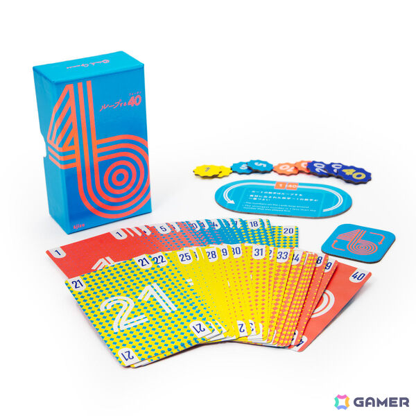 1から40の数字がループする世界で自分の手札を出し切るボードゲーム「ループする40」がゲームマーケット2026秋にて先行販売！の画像5