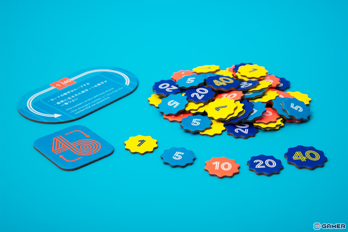 1から40の数字がループする世界で自分の手札を出し切るボードゲーム「ループする40」がゲームマーケット2026秋にて先行販売!の画像