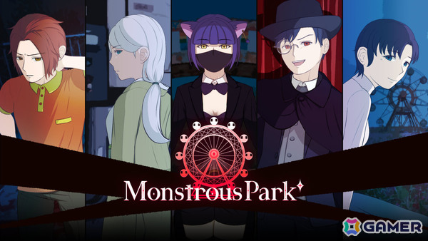 夜だけ開く遊園地で働く16人のキャスト＜怪物＞が織りなす職場群像劇「MonstrousPark＋」Steamページが公開の画像1