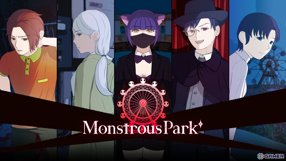 夜だけ開く遊園地で働く16人のキャスト<怪物>が織りなす職場群像劇「MonstrousPark+」Steamページが公開の画像